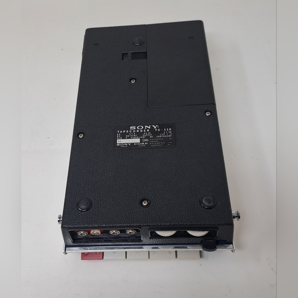 Sony Tape Recorder TC-110 Tapecorder  Solid State with Case Vintage HQ 70s 80s - Picture 11 of 13